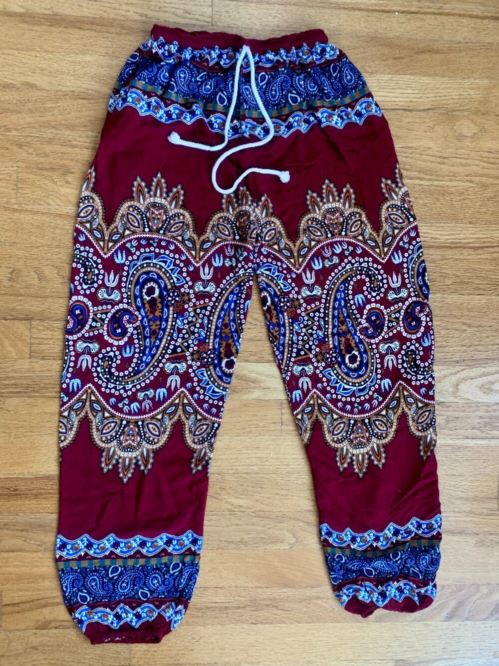 Like New XS/S 100% Rayon Boho Jogger Pants